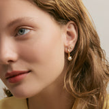 Nisha Hoops - Gold