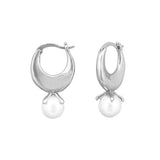Nisha Hoops - Silver