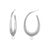 Pippa Hoops - Silver