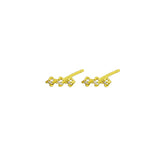 Kinsley Pearl Earrings Sterling 925 - Gold