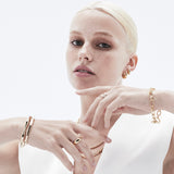 Aarna Chain Bracelet - Gold