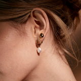 Allegra Studs Sterling Silver - Gold