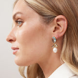 Bianca Earrings - Blue