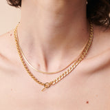 Snake Chain Necklace - Jolie & Deen 