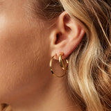 Chrissy Hoops Sterling 925 - Gold