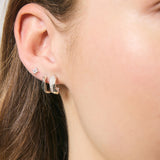 Lindsey Hoops Sterling 925 - Silver
