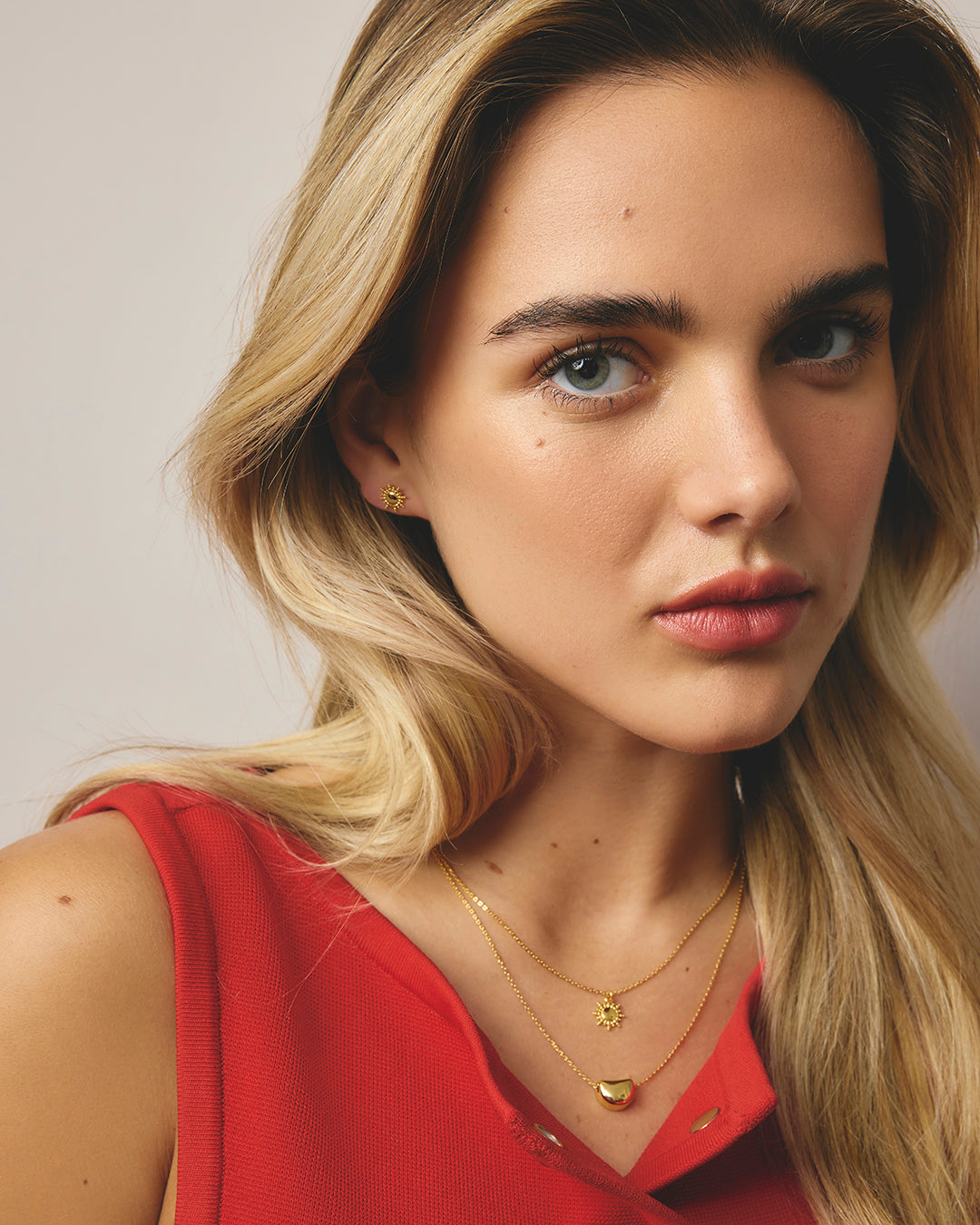 Lazuli Necklace - Gold - Jolie & Deen 