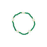 Hope Pearl Bracelet - Green