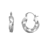 Sidonie Hoops - Silver