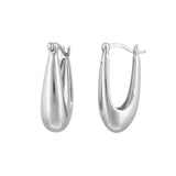 Sasha Hoops - Silver
