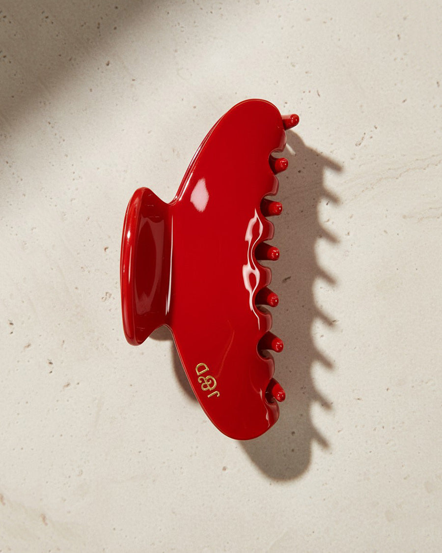 Yoyo Hair Clip - Red - Jolie & Deen 