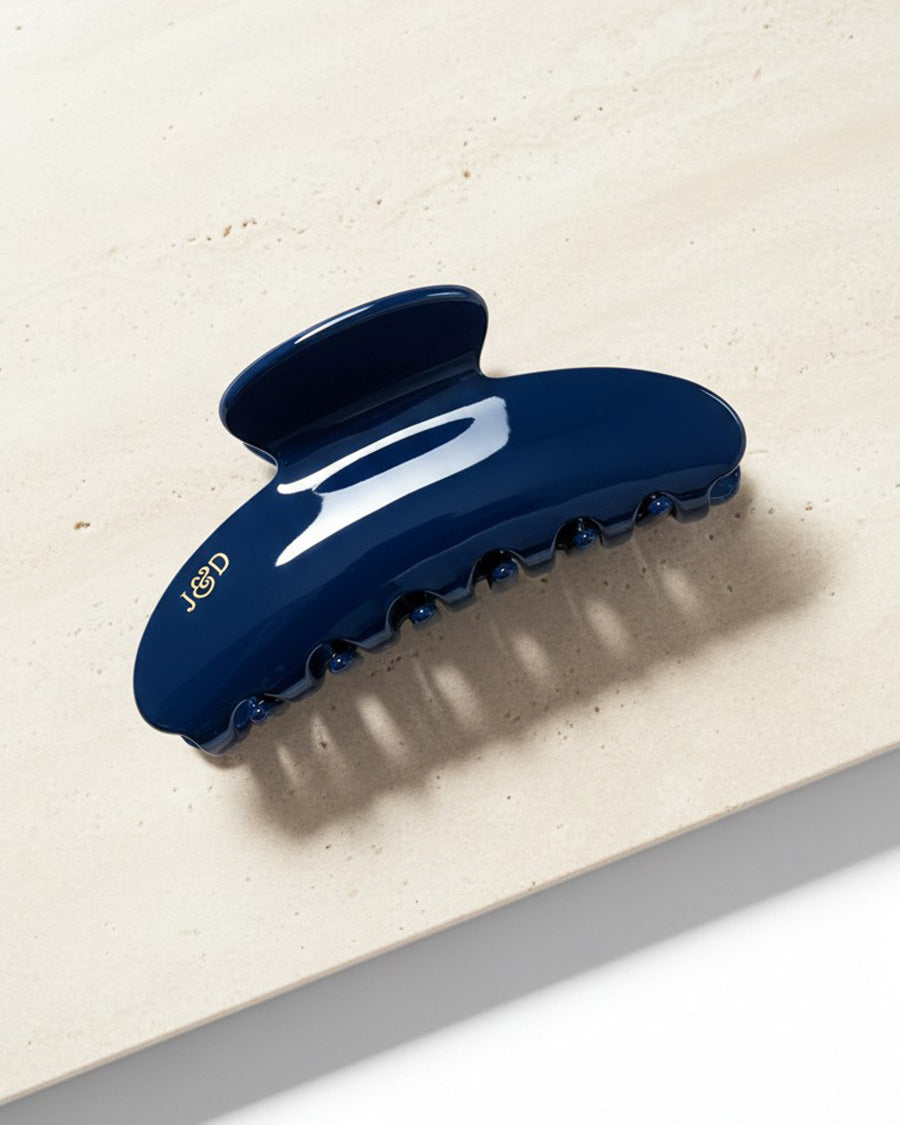 Tash Hair Clip - Navy - Jolie & Deen 