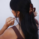 Tash Hair Clip - Merlot - Jolie & Deen 