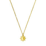 Lazuli Necklace - Gold