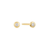 Billie Studs Sterling 925 - Gold - Jolie & Deen 