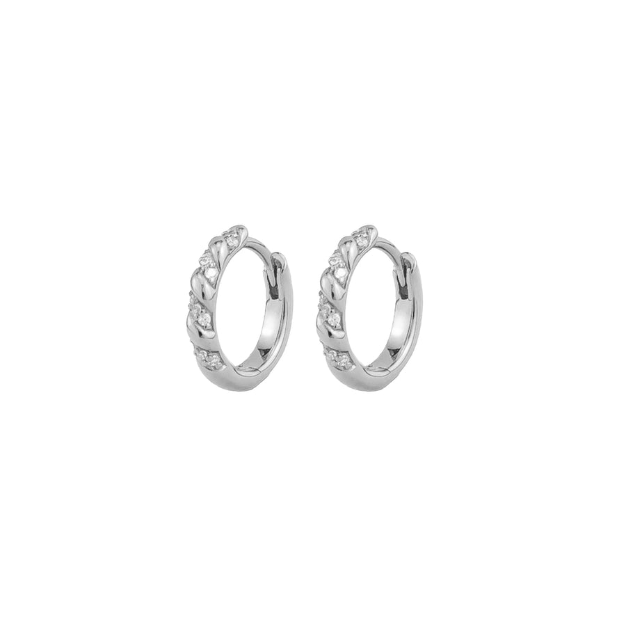 Patina Sleepers Sterling Silver