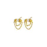 Jamie Earrings Sterling 925 - Gold