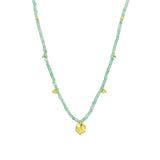 Matilda Stone Necklace Sterling 925 - Gold