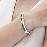 Hope Pearl Bracelet - White