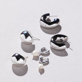Vicki Hoops - Silver
