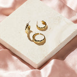 Ambre Earrings - Gold