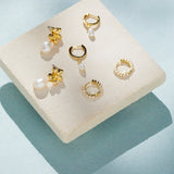 Belinda Pearl Earrings