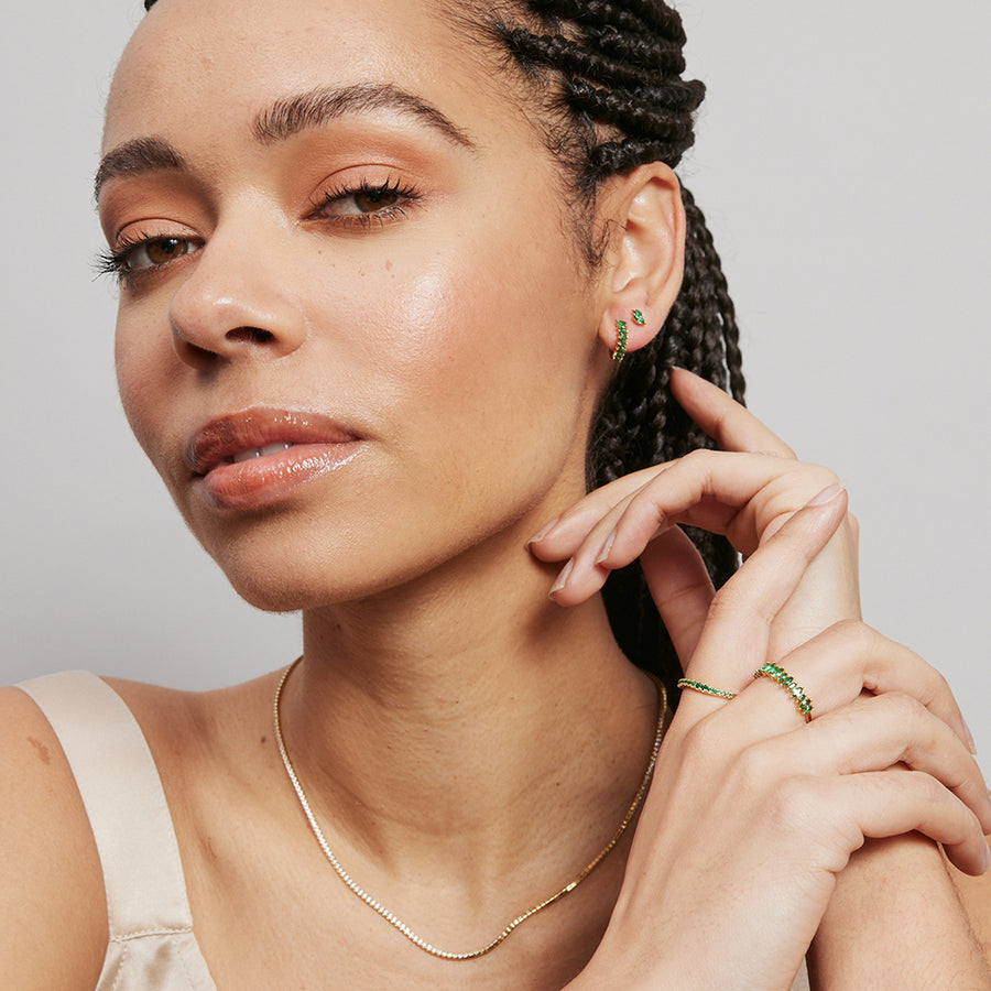 Sadiya Necklace Sterling Silver - Gold