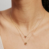 Kimiko Necklace Sterling Silver - Gold