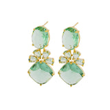 Allison Earrings - Mint