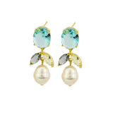 Bianca Earrings - Blue