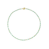 Sayla Pearl Necklace - Green