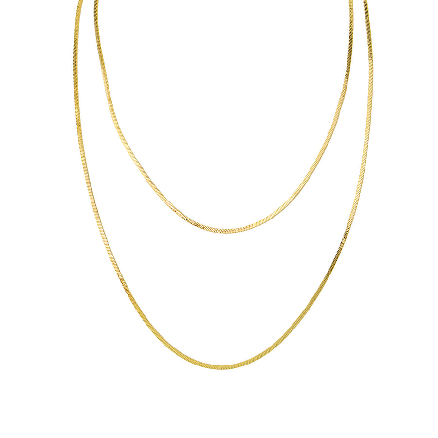 2 Layer Snake Chain Necklace