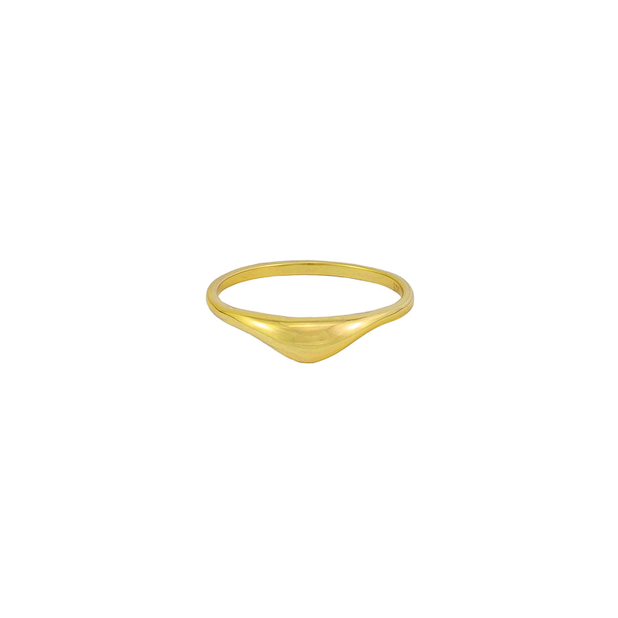 Gertrude Ring Sterling Silver - Gold