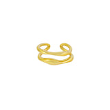 Pernilla Ring Sterling Silver - Gold