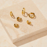 Lindy Hoops Sterling 925 - Gold