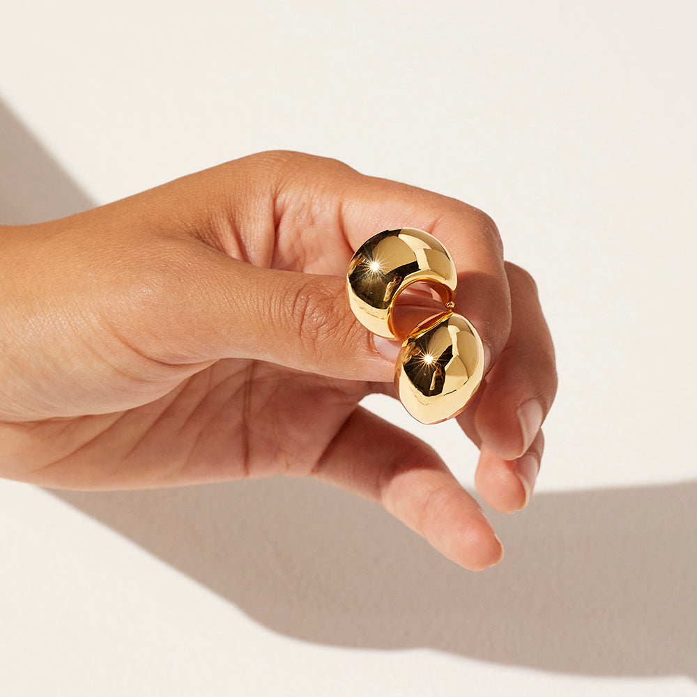 Jolie Hoops Earrings
