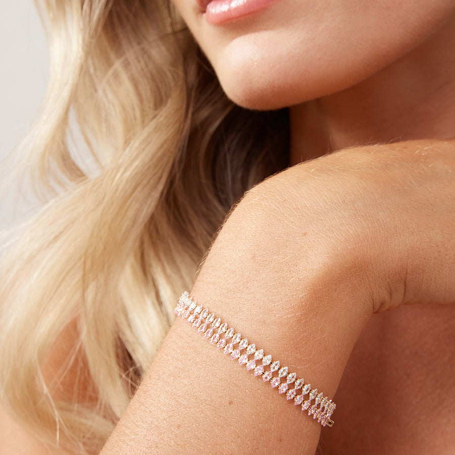 Frida Bracelet Crystal/Gold