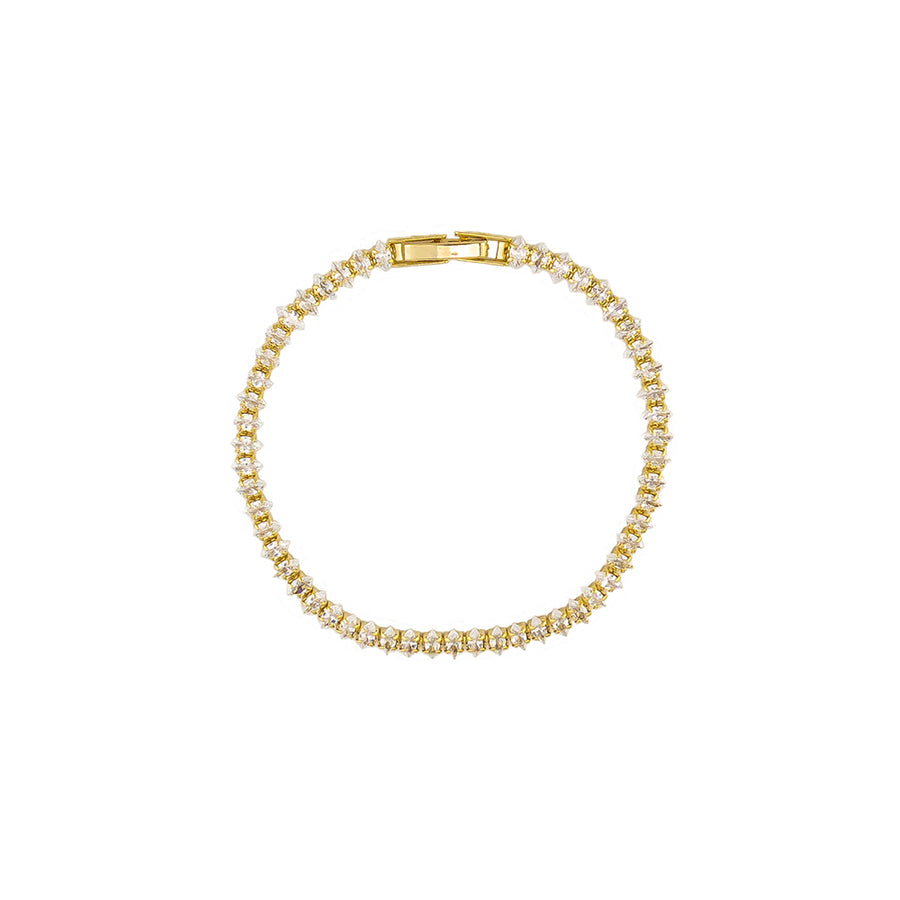 Frida Bracelet Crystal/Gold